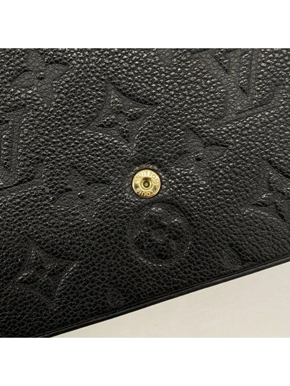 Louis Vuitton Shoulder Wallet Monogram Empreinte Pochette Felicity Noir